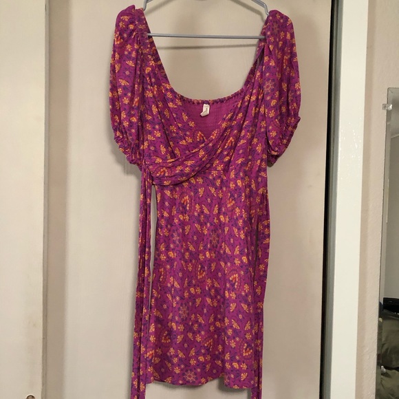 Spell Madam Peacock Mini Dress size L - Picture 4 of 10
